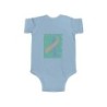 Mathis 2024 Limited Edition - Blue/Orange - Infant Fine Jersey Bodysuit