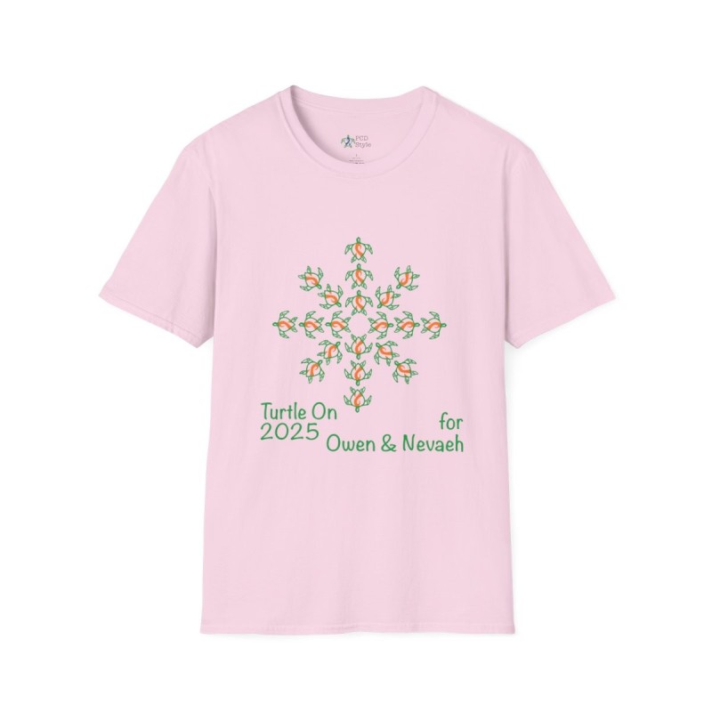 Unisex - Owen and Nevaeh 2025 Limited Edition - Orange - Softstyle T-Shirt