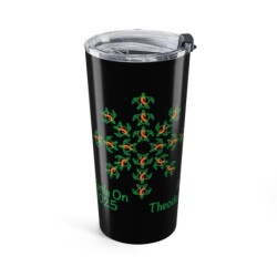 Tumbler - Theodore 2025 limited Edition - Orange - 20oz Tumbler - Perfect for Gifts and Celebrations