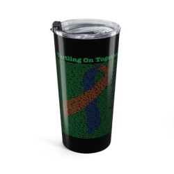 Tumbler - Tatiana 2025 limited Edition - Blue/Orange - 20oz Tumbler - Perfect for Gifts and Celebrations