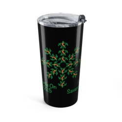 Tumbler - Savanna 2025 limited Edition - Blue/Orange - 20oz Tumbler - Perfect for Gifts and Celebrations