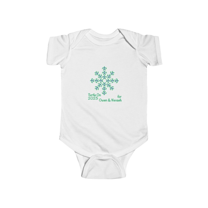 Infant - Owen and Nevaeh 2025 Limited Edition - Blue - Cute Bodysuit