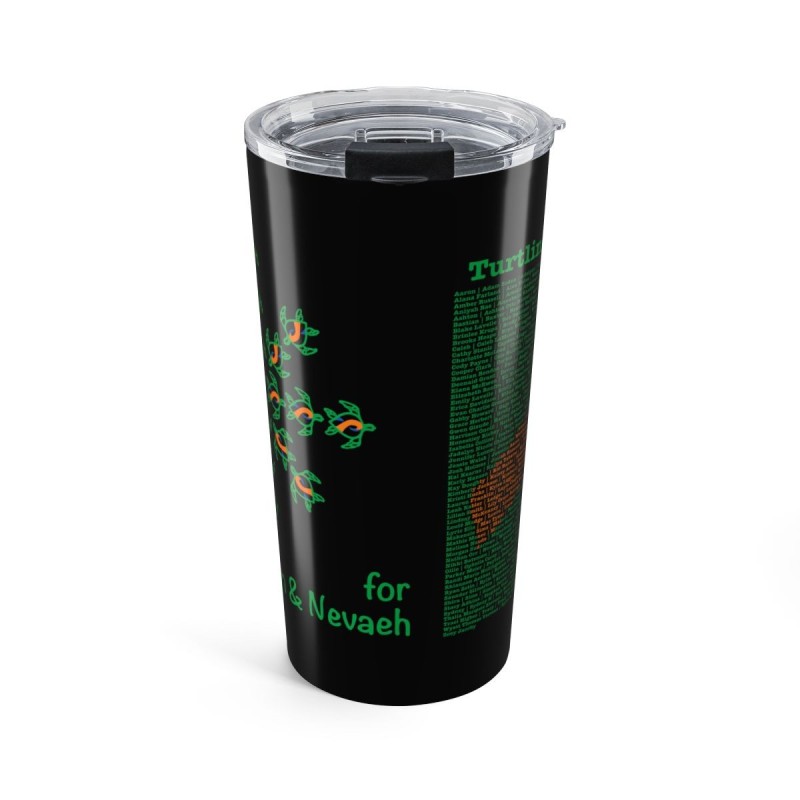 Tumbler - Owen and Nevaeh 2025 limited Edition - Blue/Orange - 20oz Tumbler - Perfect for Gifts and Celebrations