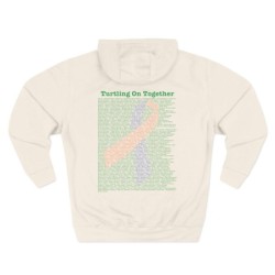 Hoodie - Ophelia 2025 Limited Edition - Blue/Orange - Fleece Hoodie - Comfort & Community