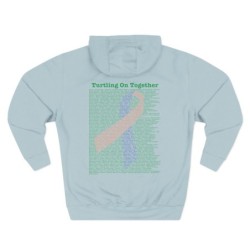 Hoodie - Kathy 2025 Limited Edition - Blue/Orange - Fleece Hoodie - Comfort & Community