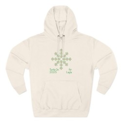 Hoodie - Layla 2025 Limited Edition - Blue/Orange - Fleece Hoodie - Comfort & Community