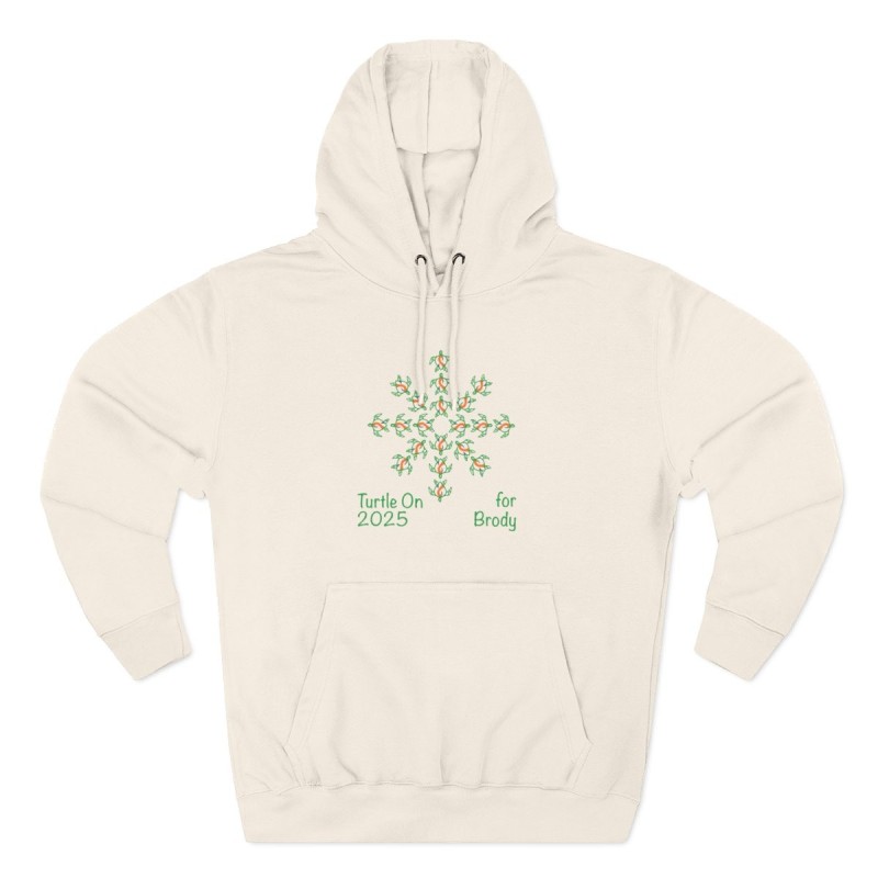 Hoodie - Brody 2025 Limited Edition - Blue/Orange - Fleece Hoodie - Comfort & Community