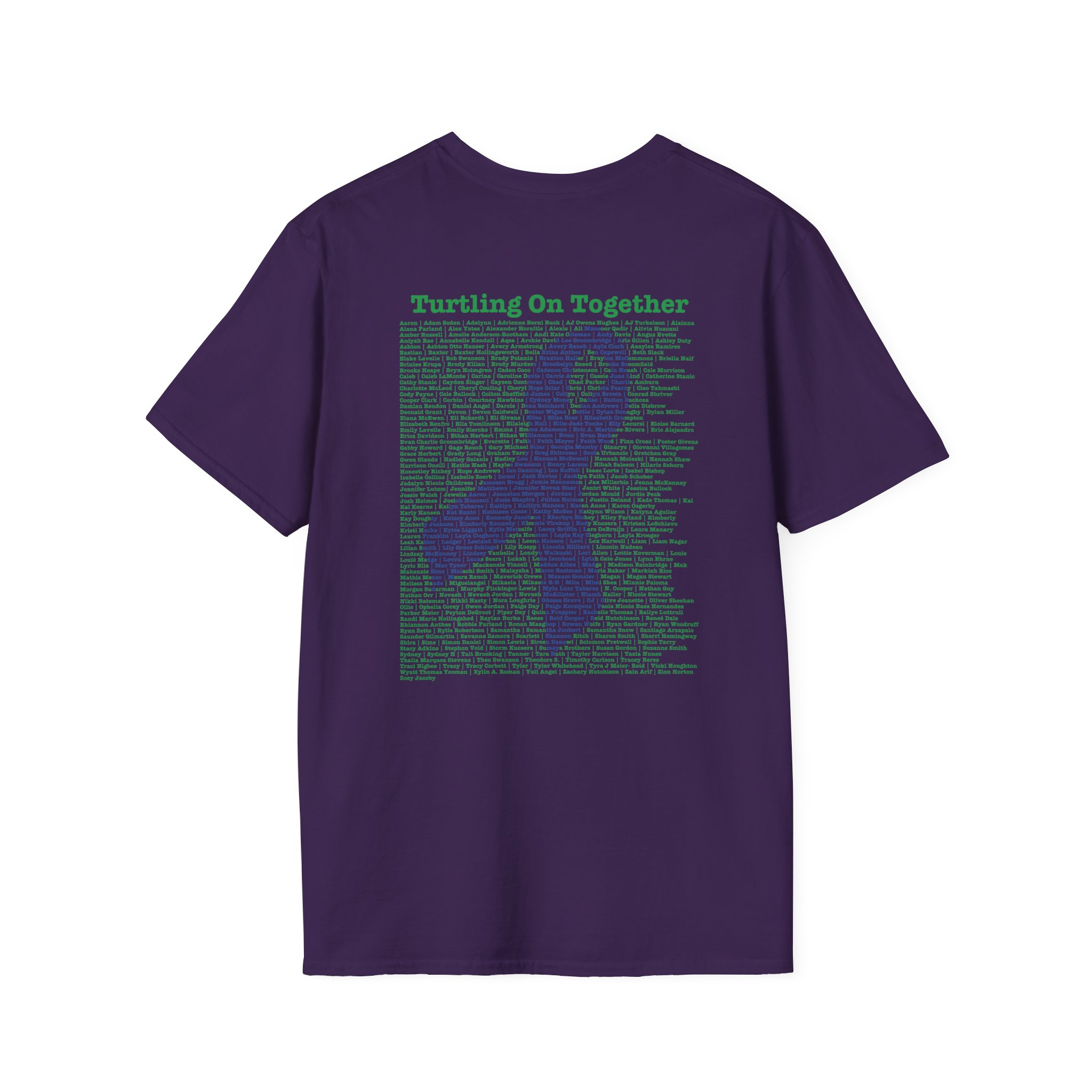 Reneé - Unisex - 2026 Limited Edition -Personalized - Blue - Softstyle T-Shirt - Image 4