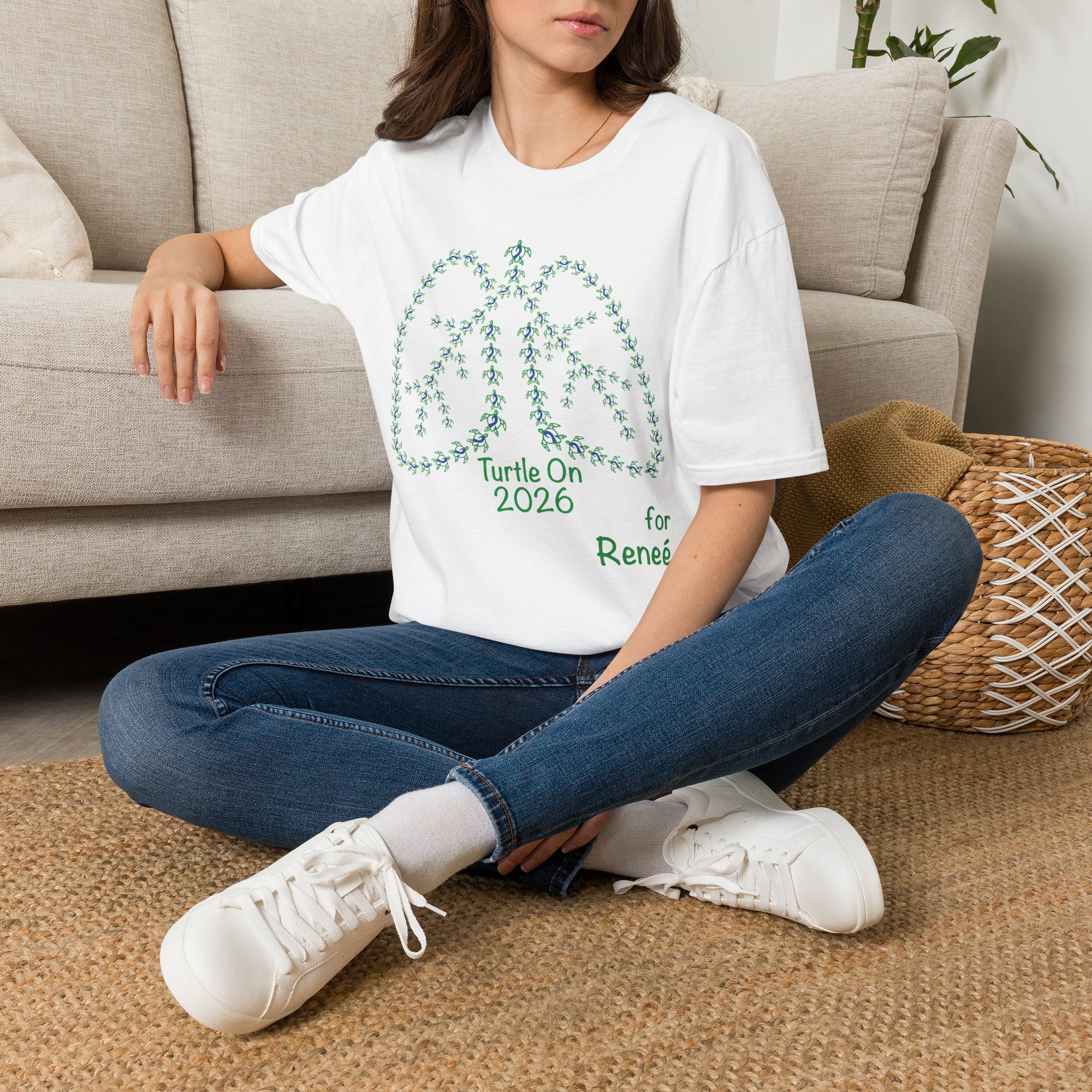 Reneé - Unisex - 2026 Limited Edition -Personalized - Blue - Softstyle T-Shirt - Image 7