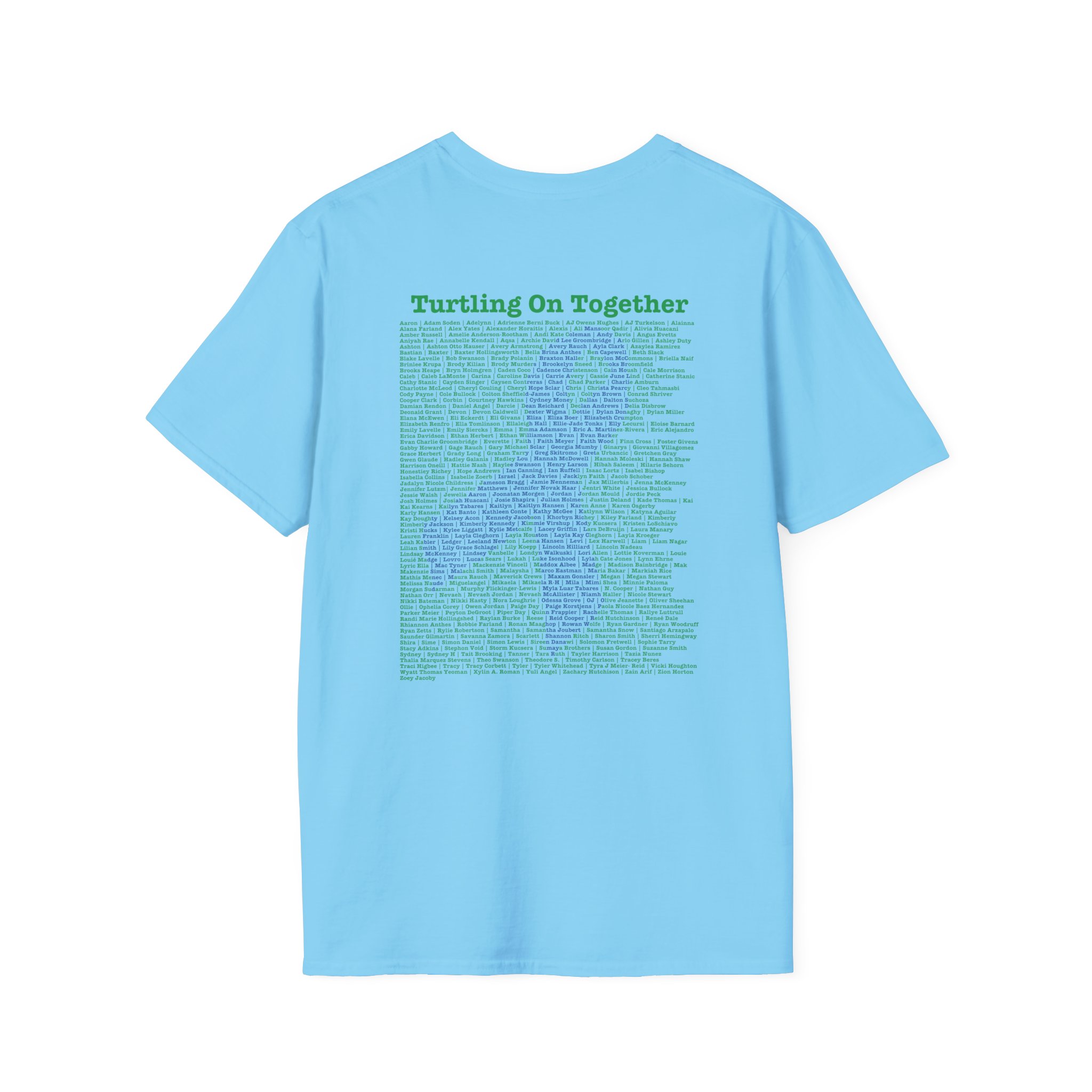 Reneé - Unisex - 2026 Limited Edition -Personalized - Blue - Softstyle T-Shirt - Image 19