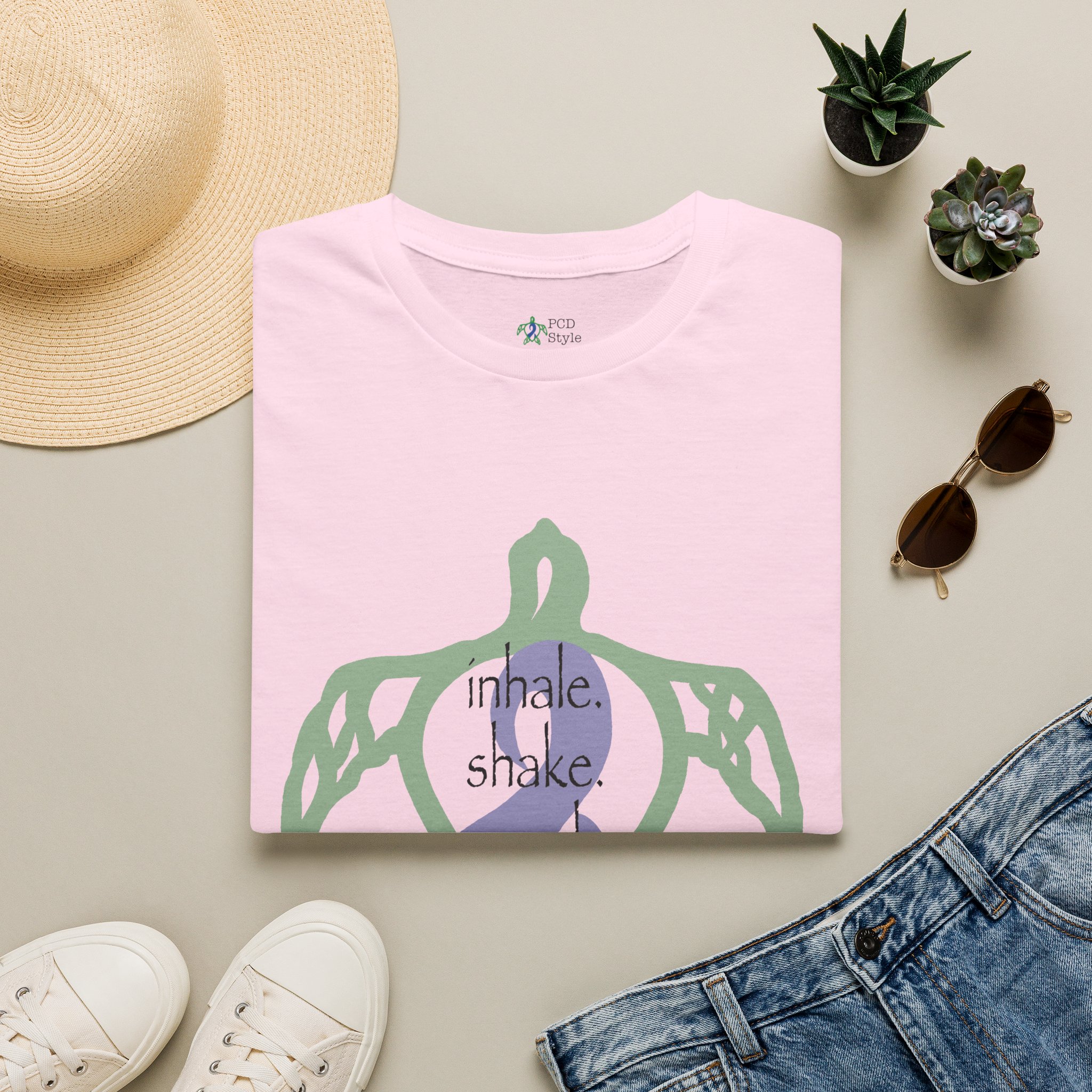 Turtle Rhythm - Blue - Softstyle T-Shirt - Image 27