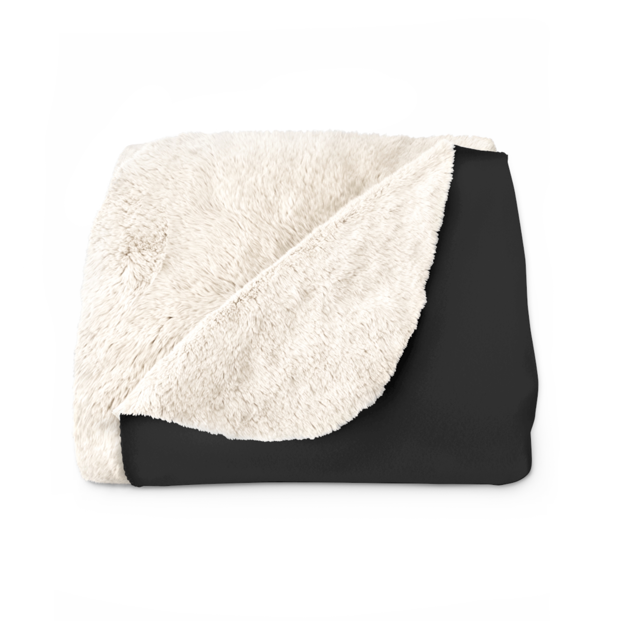 Turtle On - Orange - Sherpa Fleece Blanket - Image 2