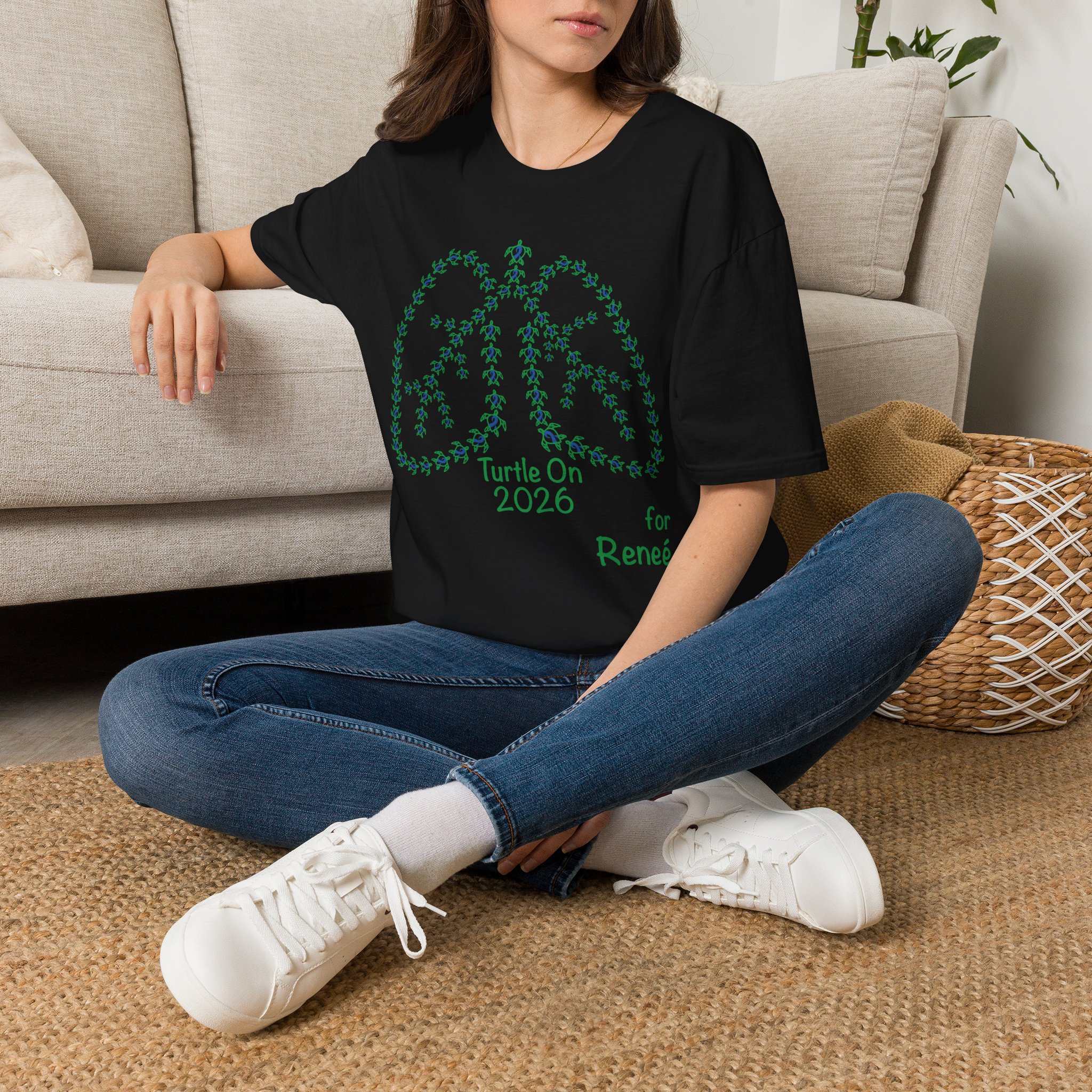 Reneé - Unisex - 2026 Limited Edition -Personalized - Blue - Softstyle T-Shirt - Image 12
