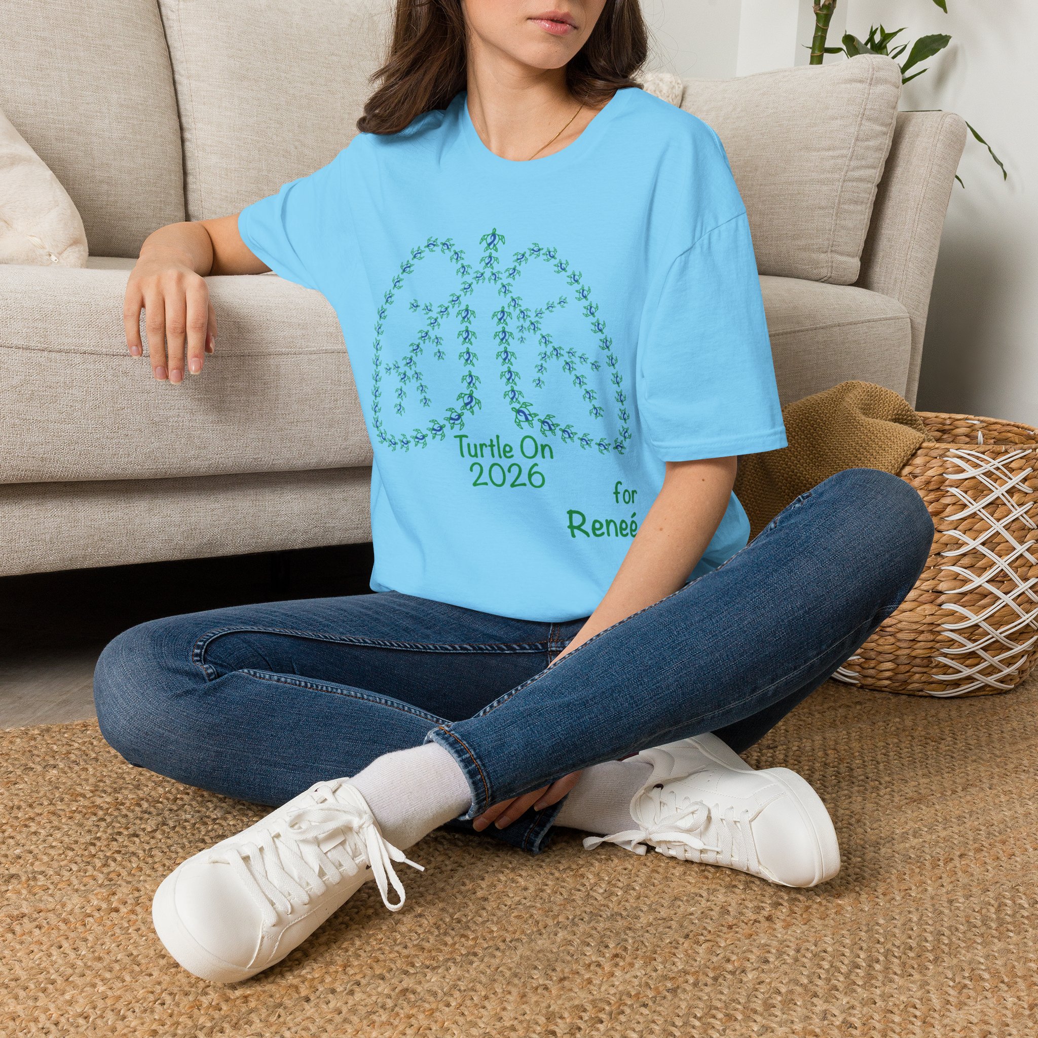 Reneé - Unisex - 2026 Limited Edition -Personalized - Blue - Softstyle T-Shirt - Image 17