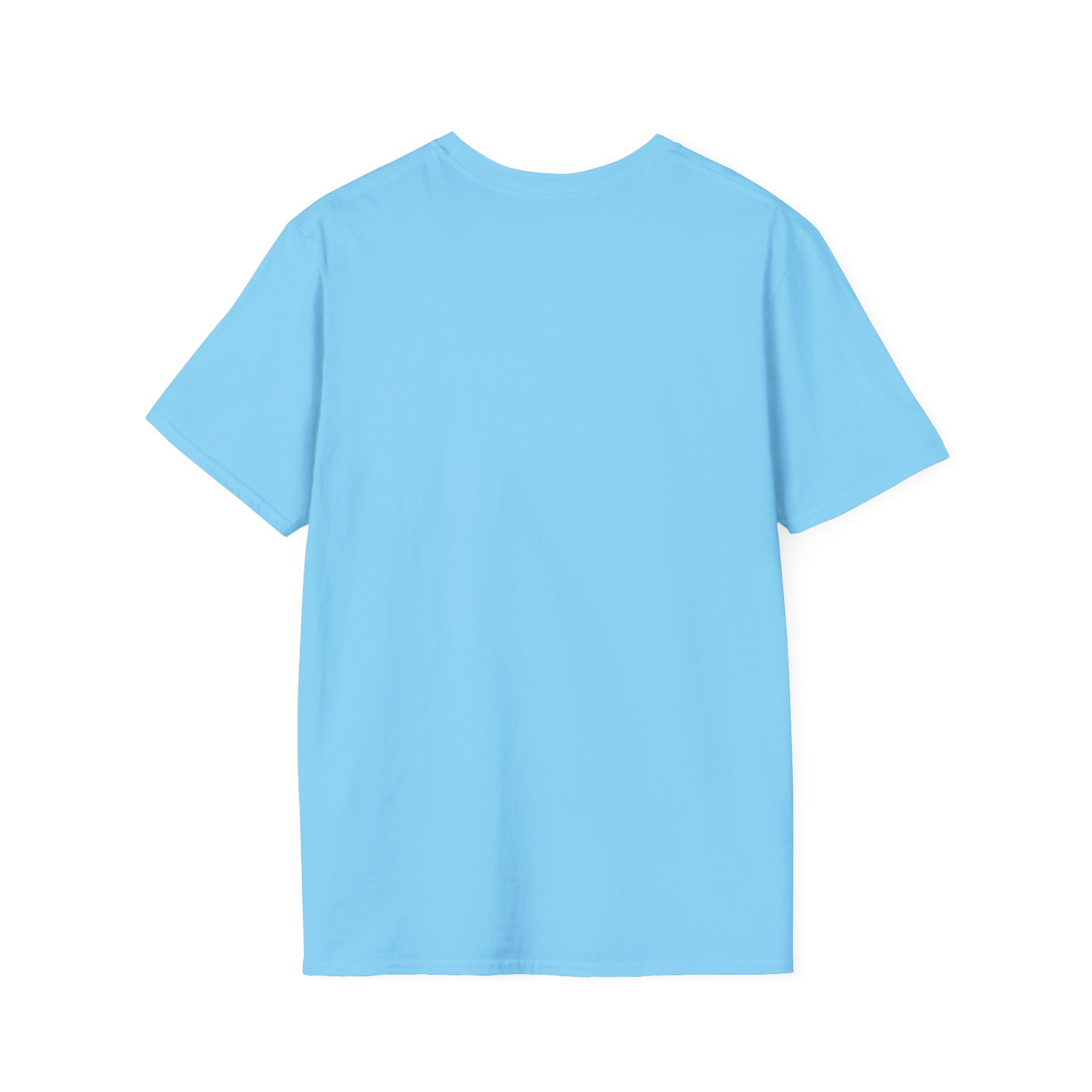 Turtle Rhythm - Blue - Softstyle T-Shirt - Image 19