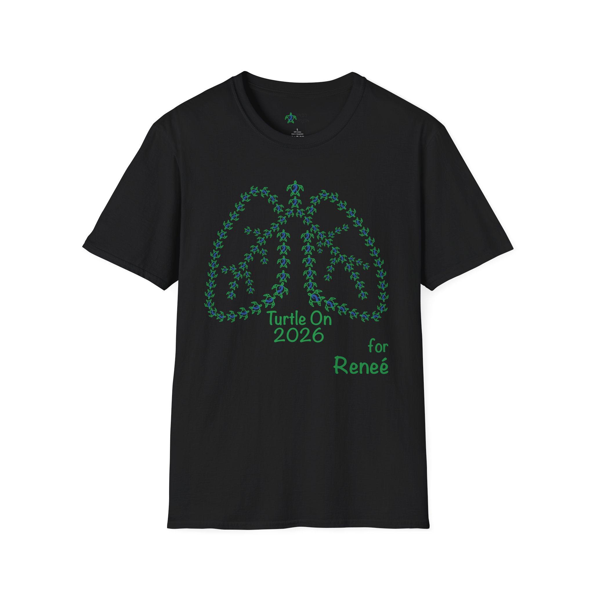 Reneé - Unisex - 2026 Limited Edition -Personalized - Blue - Softstyle T-Shirt - Image 13