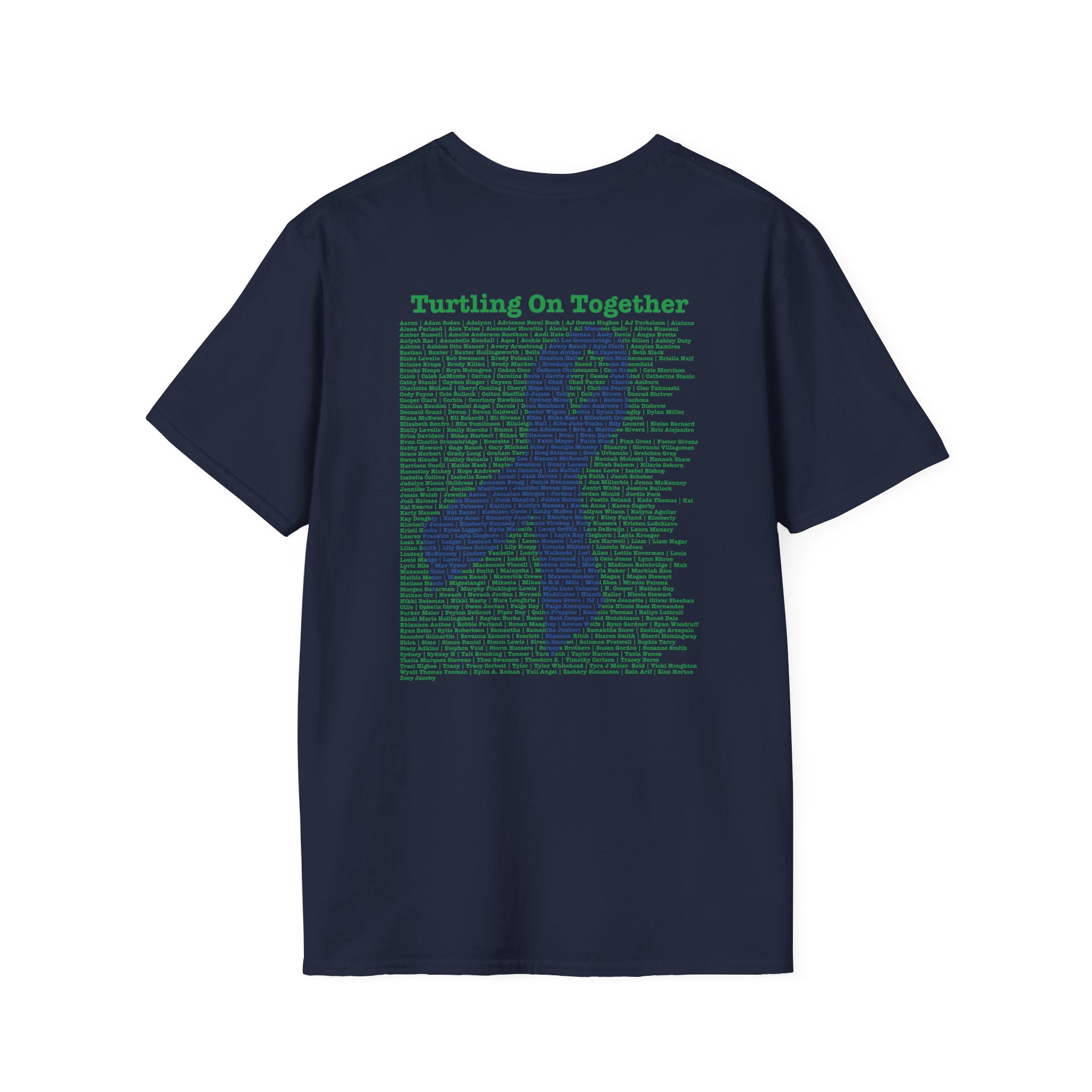 Reneé - Unisex - 2026 Limited Edition -Personalized - Blue - Softstyle T-Shirt - Image 24